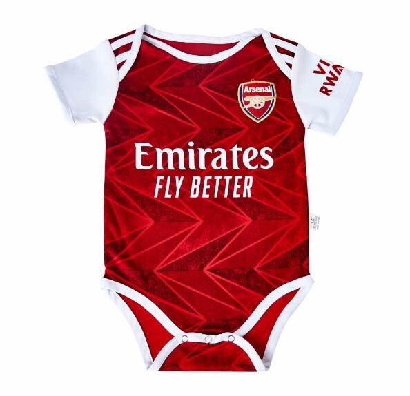 Arsenal Home Infant Baby Soccer Jersey Suit 2020/21